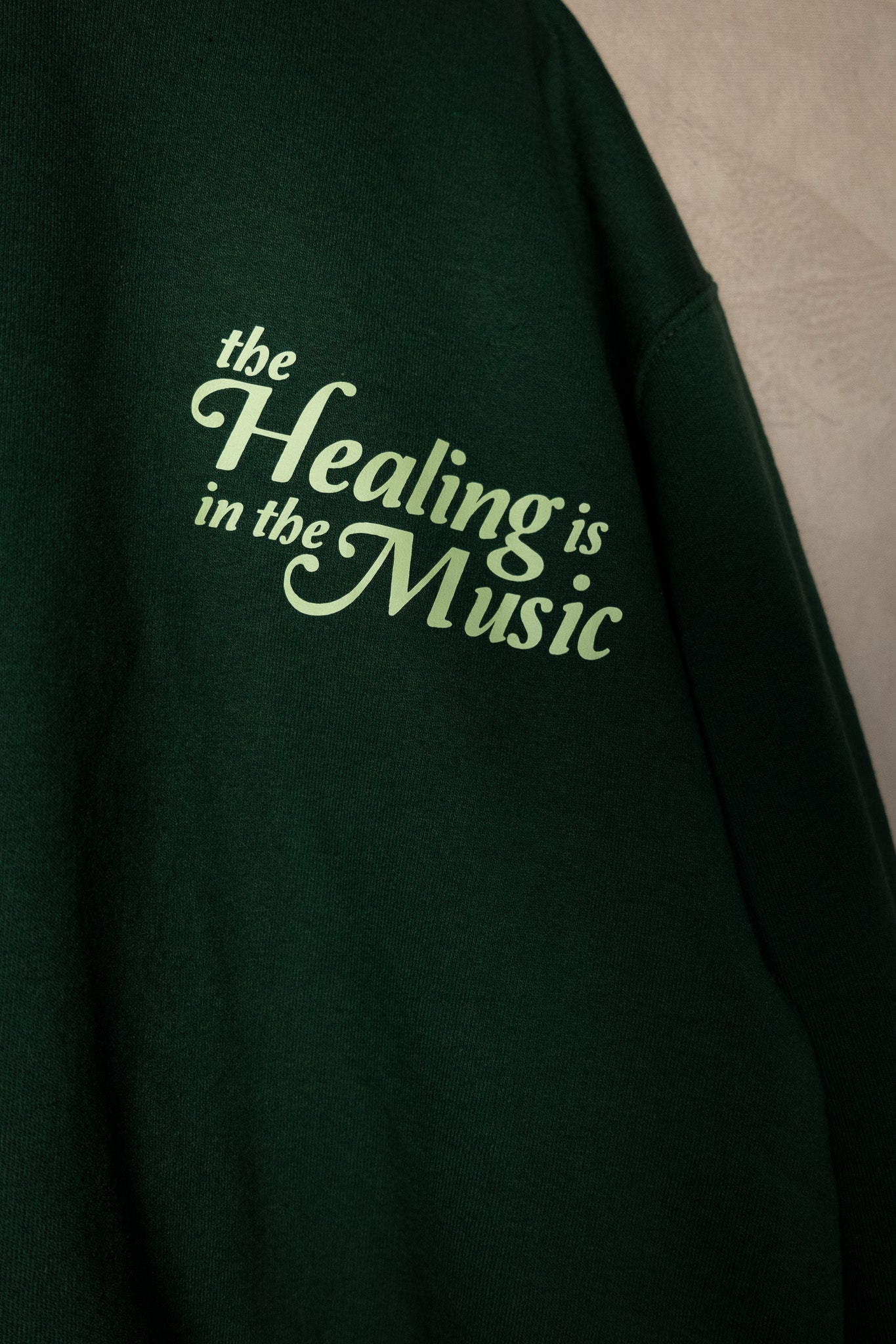 The Healing is in the Music Sweatshirt - Unisex